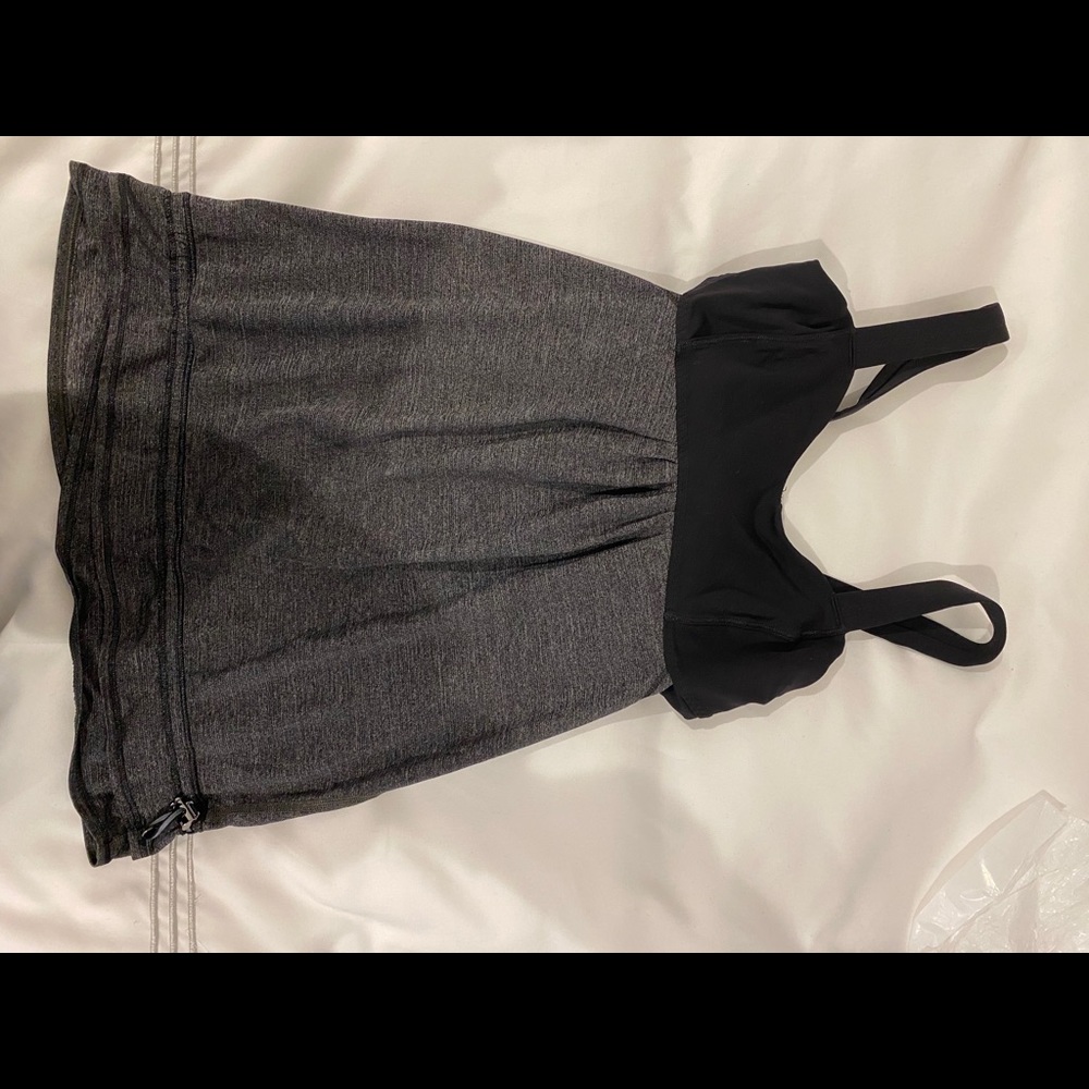 lululemon drawstring bottom shirt